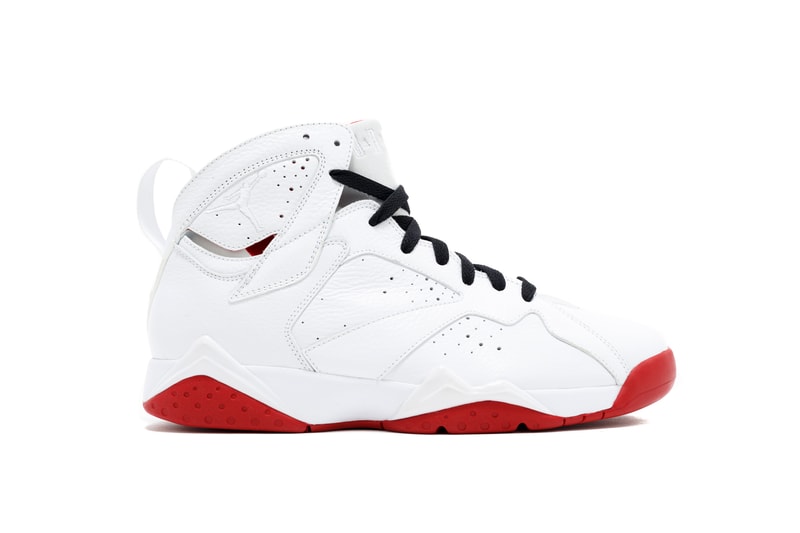 Air Jordan 7 History of Flight 2018 White Red Retro Jumpman