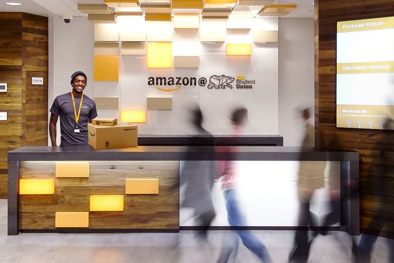 Amazon Instant Pickup Points Locations Location College Campus United States US University California Berkeley