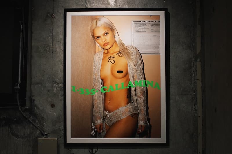 Amina Blue 335mm Pop Up Shop Nubian Japan Tour 2017 kanye west model yeezy season photography photographer portraits pictures