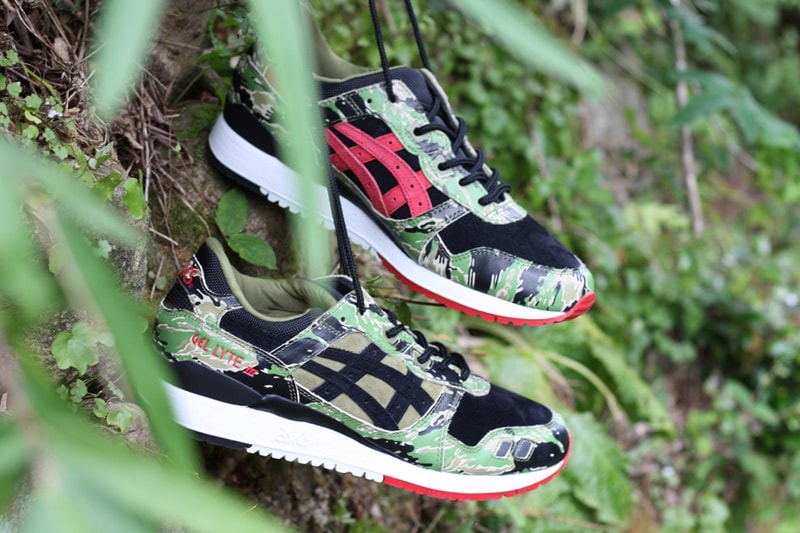atmos x ASICS GEL-LYTE III Tiger Camo