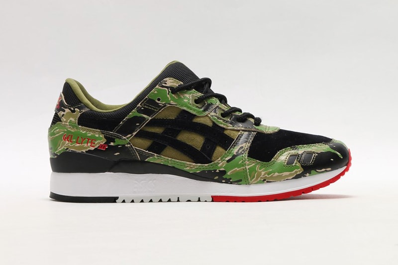 atmos x ASICS GEL-LYTE III Tiger Camo