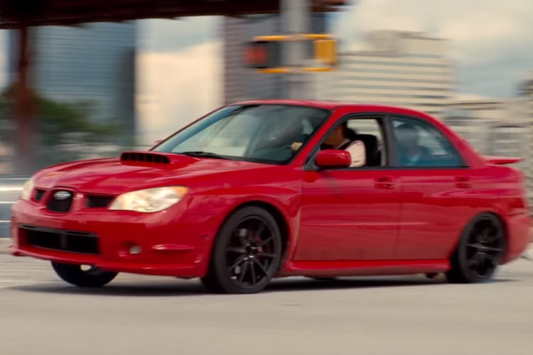 The Subaru Impreza WRX From 'Baby Driver' Just Sold for $69,000 USD