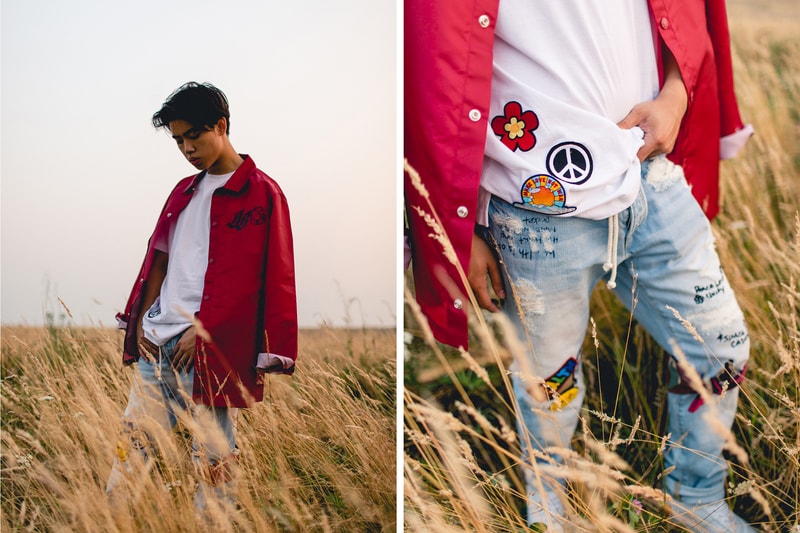 BBC 2017 Fall Collection Lookbook Billionaire Boys Club Hippie Camo Camouflage Psychedelic 1960s
