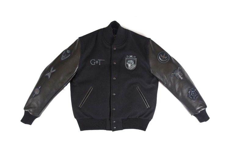 Billionaire Boys Club Releases 'Game of Thrones' Varsity Jacket For "Rep the Realm" Collection