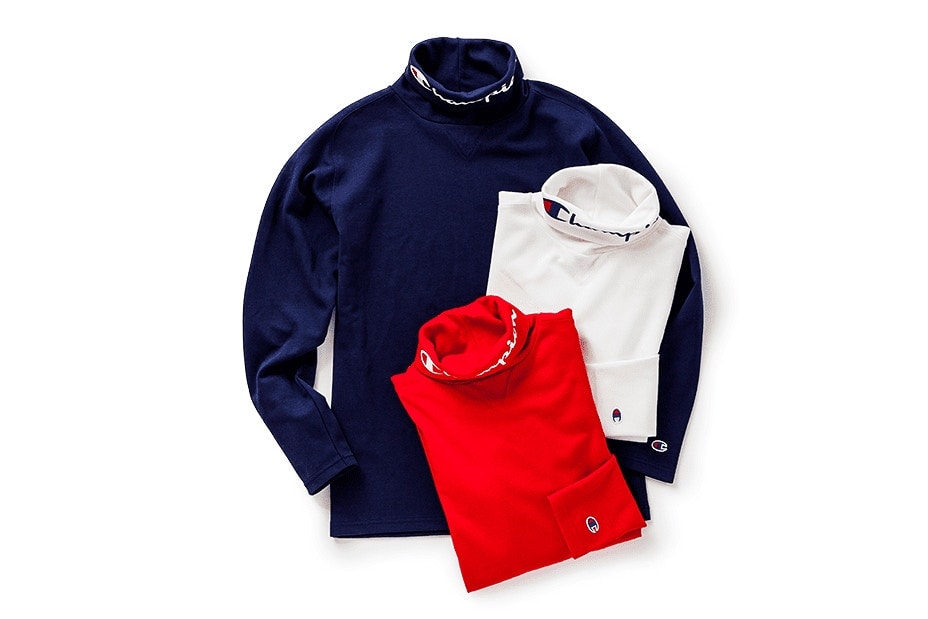BEAMS Champion Golf Capsule Collection Pullover Jacket Turtleneck T Shirt Tee Polo Pants