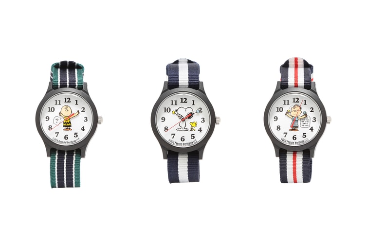 BEAMS Teams up With Seiko on a Limited Collection of 'Peanuts'-Inspired Watches