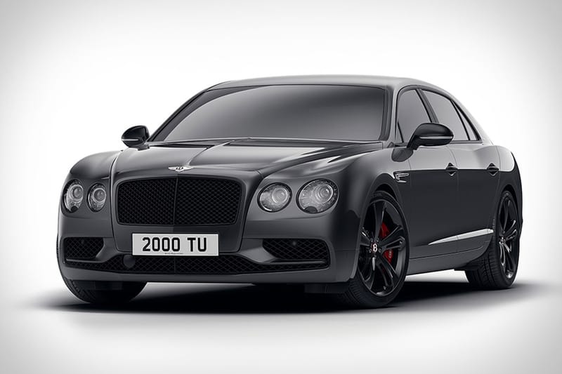 Bentley Takes A Dark Turn in Limited Edition All Black Flying Spur V8 S