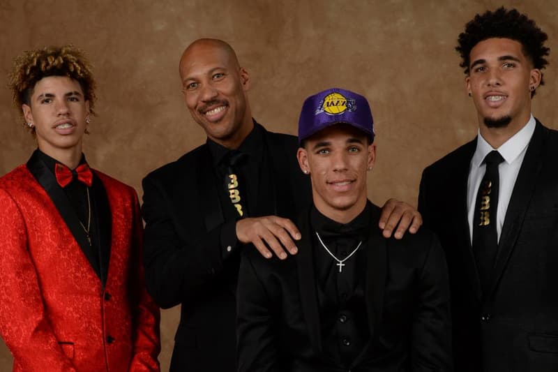 Big Baller Brand Ball in the Family Facebook Show LaMelo Ball LaVar Ball Lonzo Ball LiAngelo Ball Los Angeles Lakers