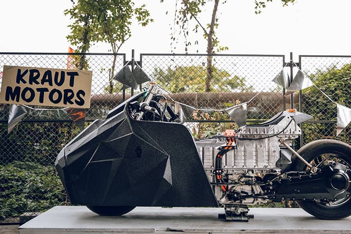 Krautmotors Heavy Duty BMW C Evolution Custom Origami