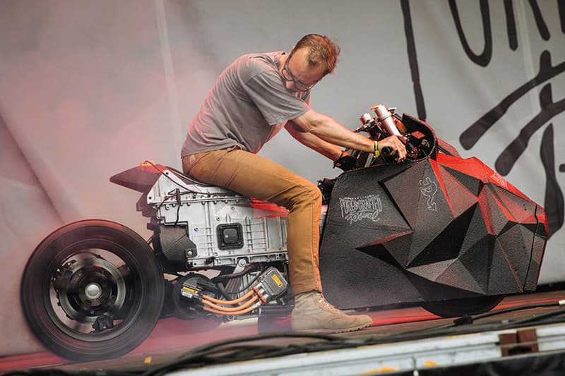 Krautmotors Heavy Duty BMW C Evolution Custom Origami