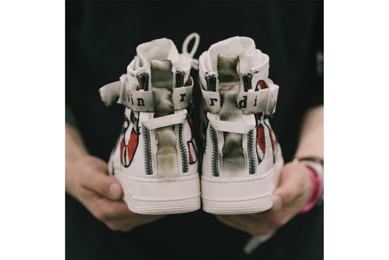 Ceeze Custom Air Force 1 Special Field Join or Die SF AF1 Gucci Snake Distressed Customs Sneakers