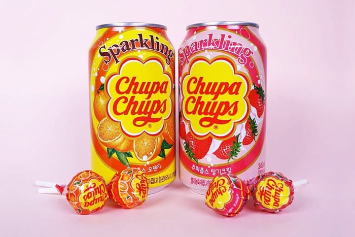 Beloved Chupa Chups Lollipops Now Come in Sparkling Drink Form