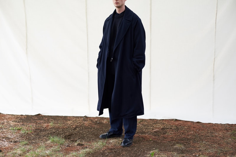 COMOLI 2017 fall winter collection lookbook