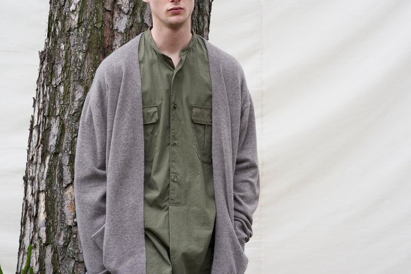 COMOLI 2017 fall winter collection lookbook