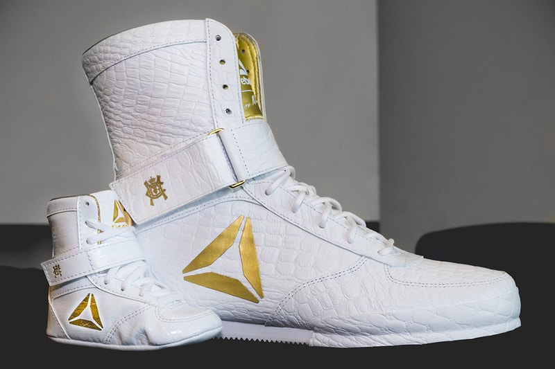 Conor McGregor Custom Reebok Boxing Boots