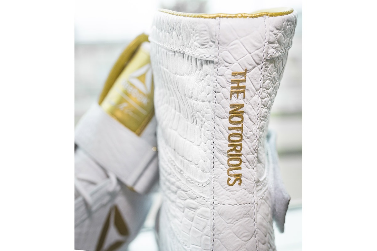 Conor McGregor Custom Reebok Boxing Boots