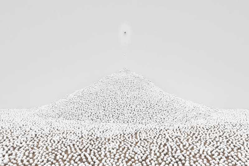 COS & Snarkitecture's New Installation Allows Visitors to Interact with Thousands of Glass Marbles