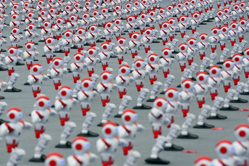Watch 1,069 Dancing Robots Break the World Record