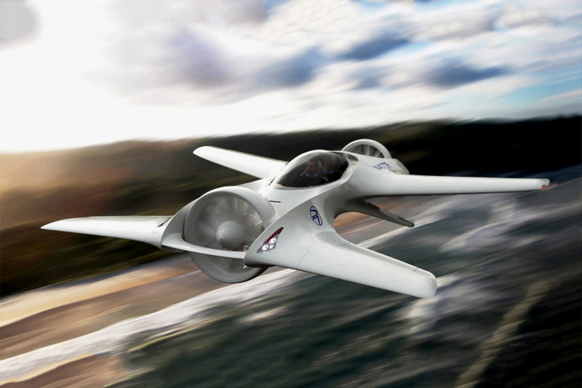 DeLorean Aerospace Flying Car Announcement DR7 DR 7 VTOL