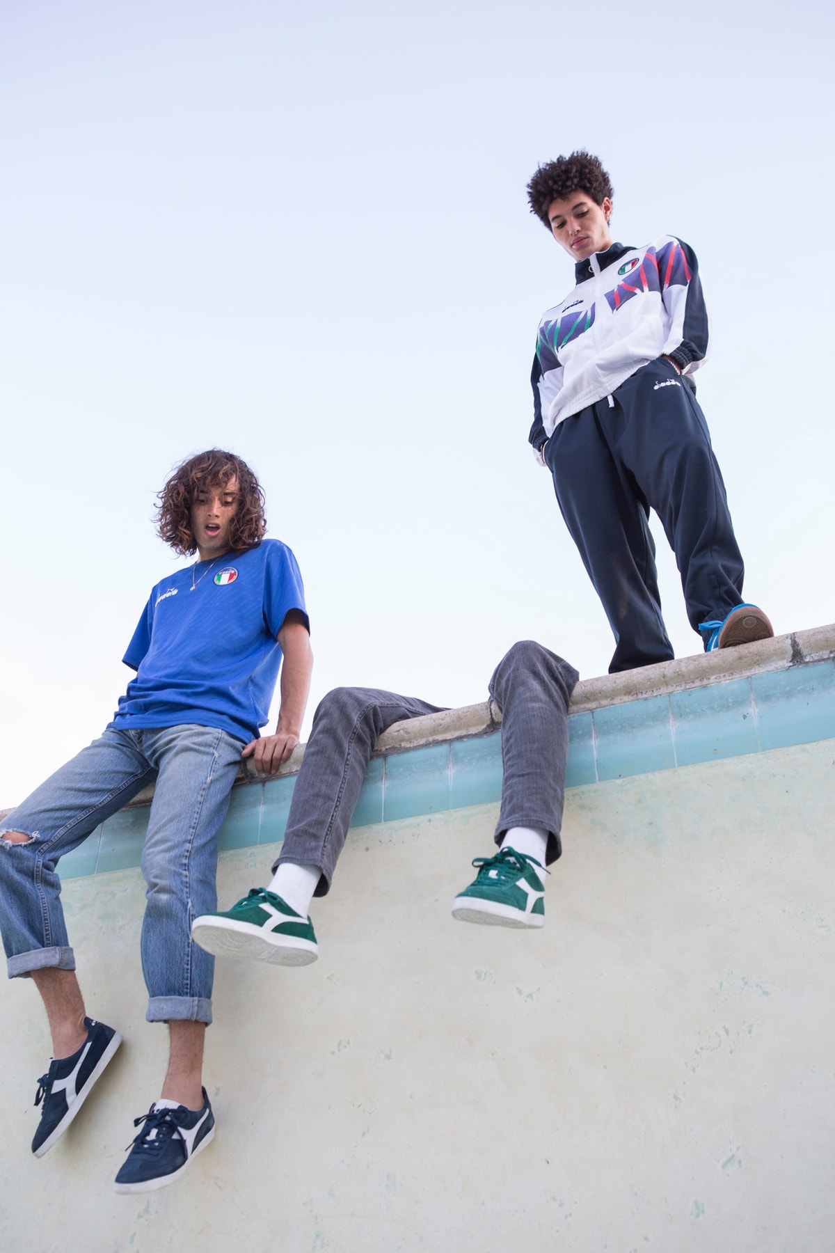 Diadora 2017 Fall Winter collection lookbook Live Your Passion Campaign Video Tommy Genesis Execute Markel Williams Naleye Junior Lucas Bin Leandre Sanders sneakers clothes fashion style