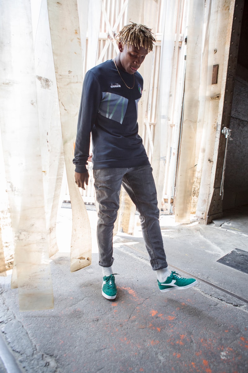 Diadora 2017 Fall Winter collection lookbook Live Your Passion Campaign Video Tommy Genesis Execute Markel Williams Naleye Junior Lucas Bin Leandre Sanders sneakers clothes fashion style
