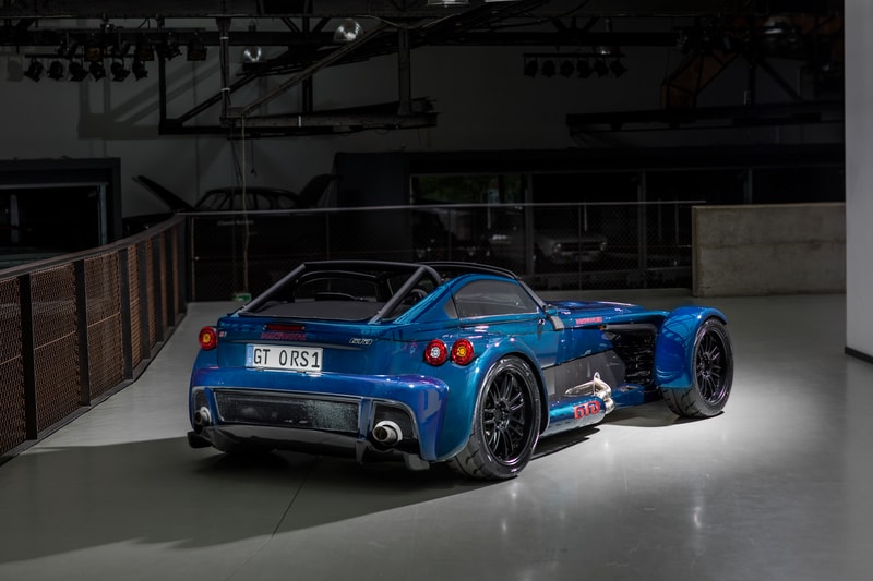 Donkervoort Blue D8 GTO RS Bare Naked Carbon Edition Blue Cars Toys Vehicles Supercars Luxury