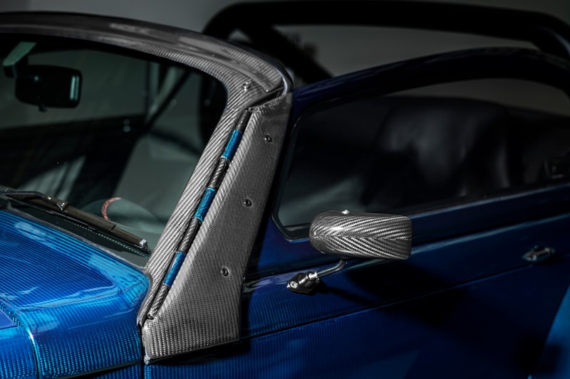 Donkervoort Blue D8 GTO RS Bare Naked Carbon Edition Blue Cars Toys Vehicles Supercars Luxury