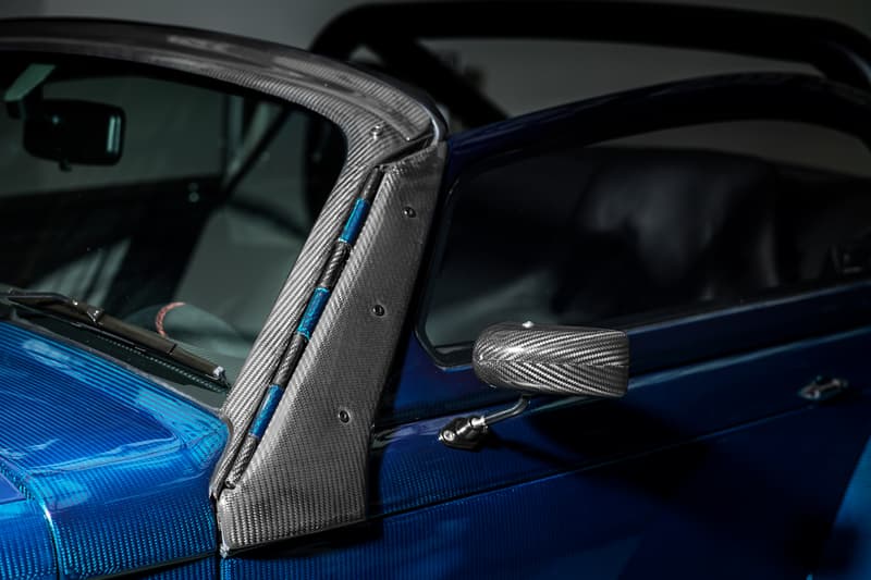 Donkervoort Blue D8 GTO RS Bare Naked Carbon Edition Blue Cars Toys Vehicles Supercars Luxury