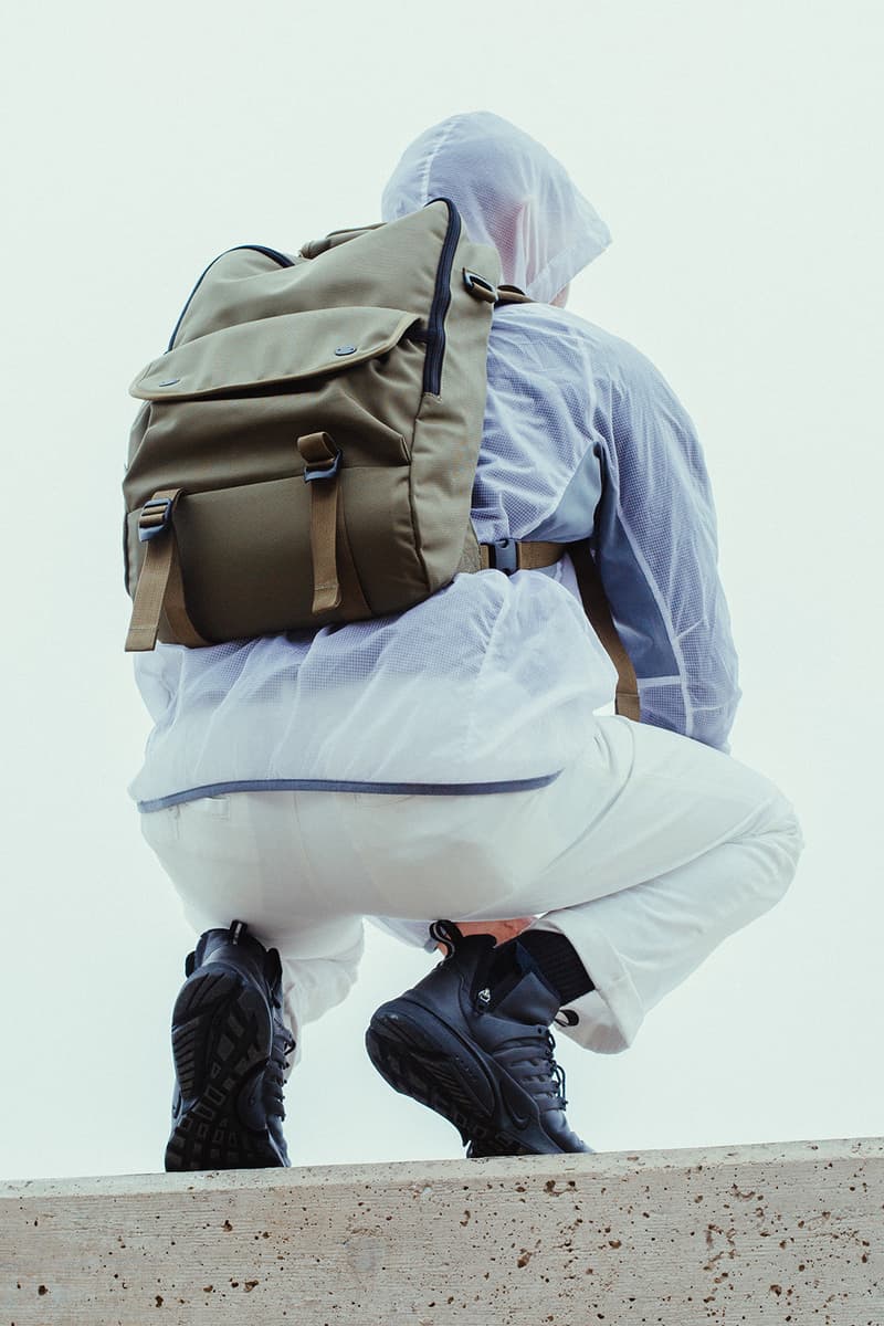 DSPTCH Moss Ballistic Nylon Collection Bags Packs Daypack Ruckpack Bookpack Gym Work Bag Pack Backpack Rucksack Dopp Kit