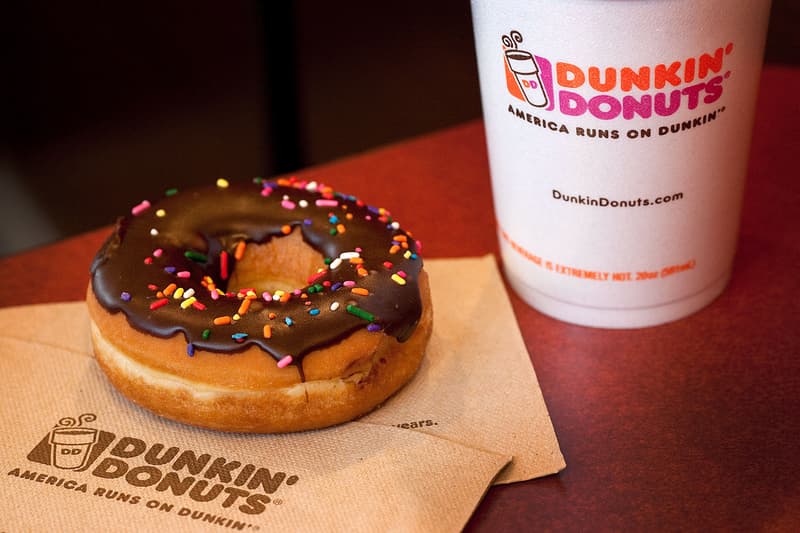 Dunkin Donuts Name Change Drop Pasadena California CA Storefront Store Location Test rebrand coffee