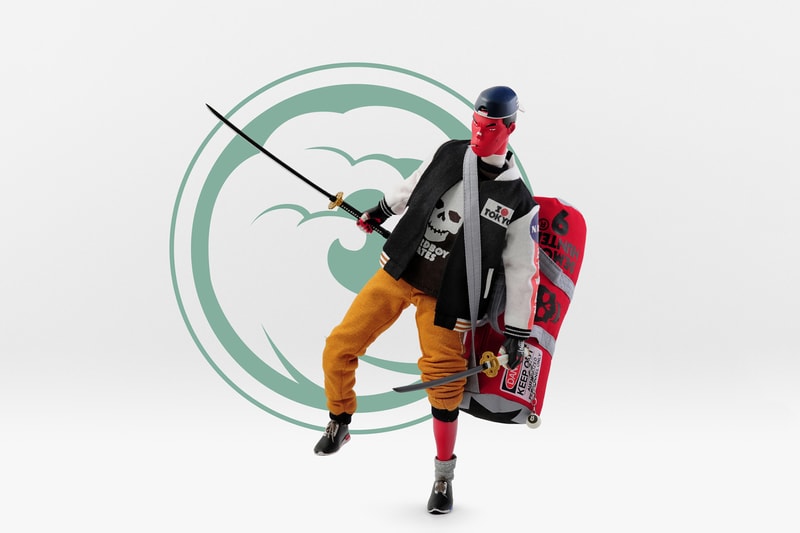 Easy Demons Club Hannya Boy Collectible Figure Glitch Vinyl Toys Streetwear Illustrations Japan