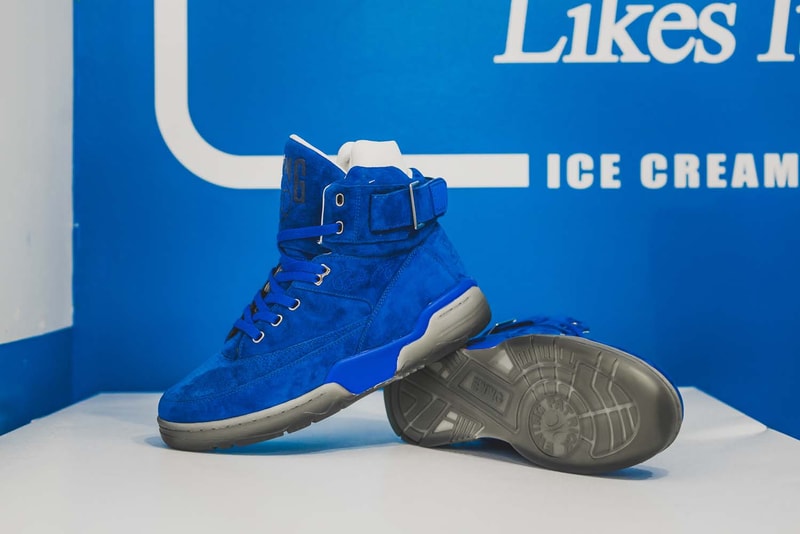 Ewing Athletics Mikey Likes It Ice Cream 33 Hi Harlem LES Patrick Chewing Blue Clear Sole
