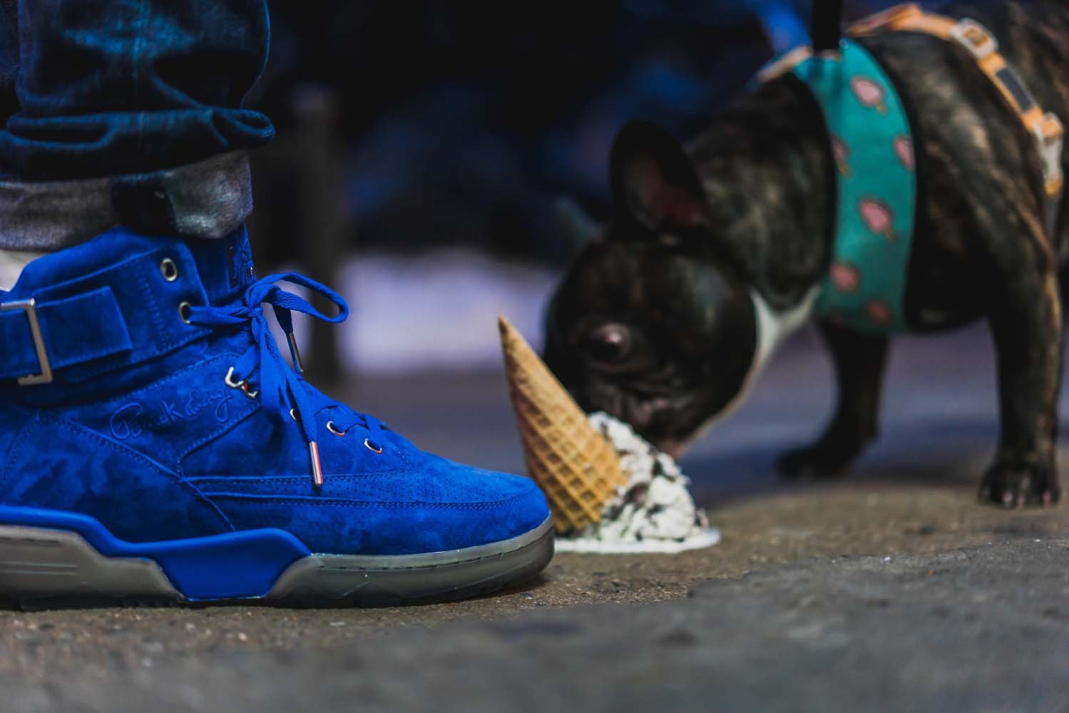 Ewing Athletics Mikey Likes It Ice Cream 33 Hi Harlem LES Patrick Chewing Blue Clear Sole