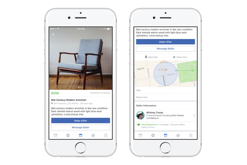 Facebook Marketplace Now Open to Retailers Vendors Smartphone App
