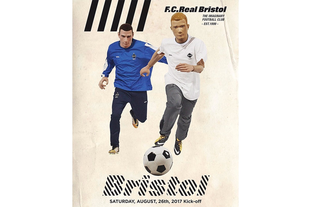 F.C. Real Bristol Teases New Collection Retro Football Posters Soccer