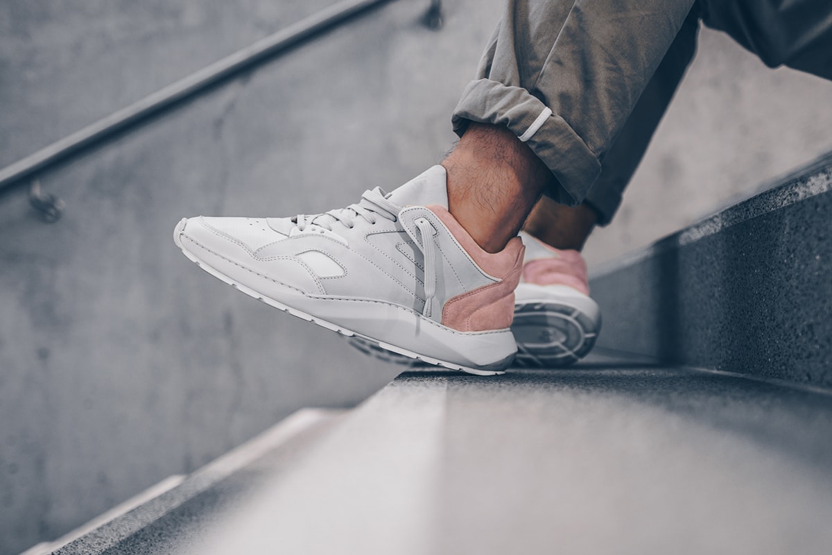 Filling Pieces Low Legacy Arch Runner White Pink Grey Solebox Sneakers Shoes