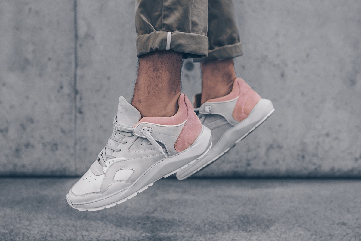 Filling Pieces Low Legacy Arch Runner White Pink Grey Solebox Sneakers Shoes