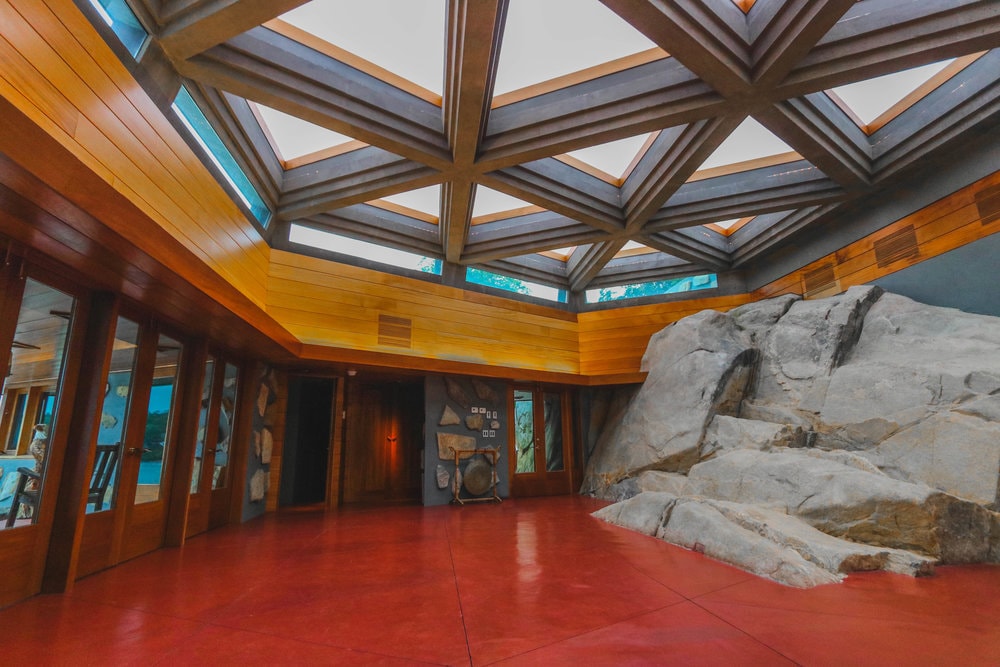 Frank Lloyd Wright Private Island On Sale for $14.9 Million Massaro House Island Mahopac Lake home Lake Mahopac New York