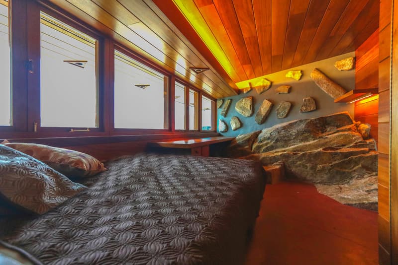 Frank Lloyd Wright Private Island On Sale for $14.9 Million Massaro House Island Mahopac Lake home Lake Mahopac New York