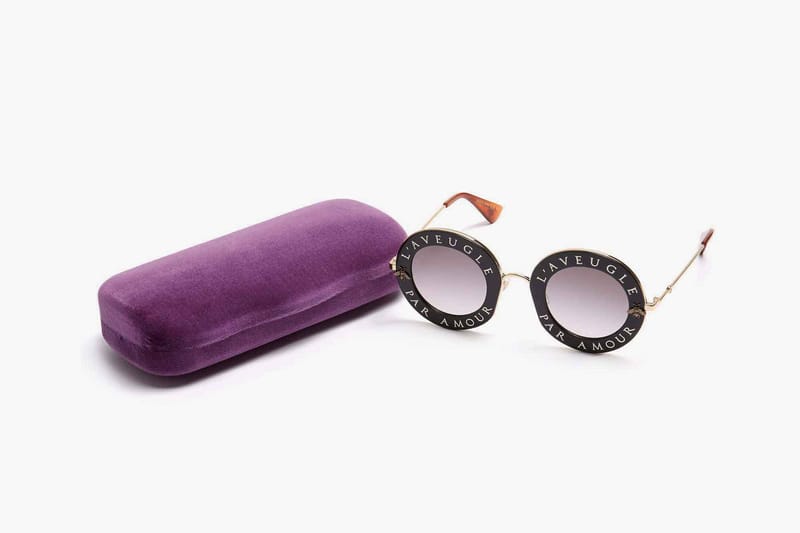 gucci glasses circle