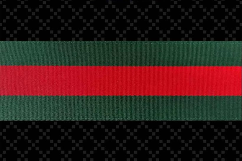 Gucci Red And Green Stripe Logo