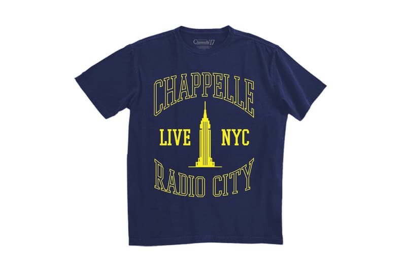 Heron Preston x Bravado Dave Chapelle Radio City Capsule Collection