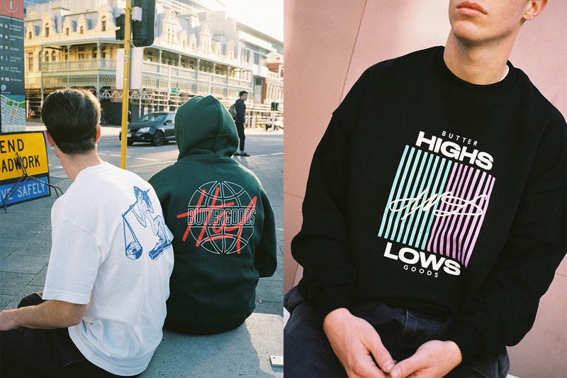 Highs and Lows Butter Goods 2017 Collaboration Australia Release Date Drop September Pop Up Jackets Tees