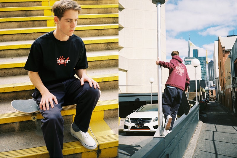 Highs and Lows Butter Goods 2017 Collaboration Australia Release Date Drop September Pop Up Jackets Tees