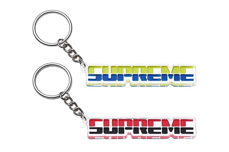 Supreme 2017 Fall Winter Lifestyle Accessories Poll Vote