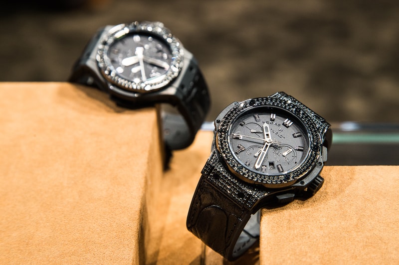 Hublot Conor McGregor Floyd Mayweather Las Vegas Black Watches