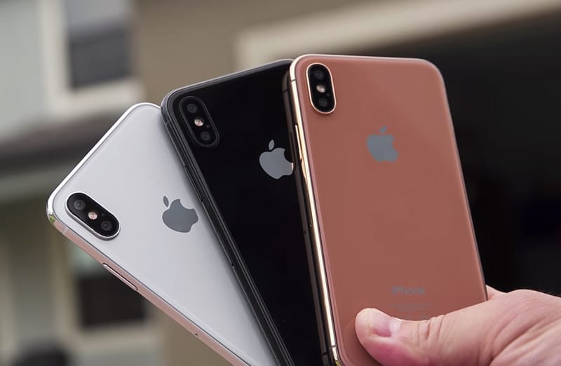 Here's a Hands-On Look at the iPhone 8 in Black, Silver and Copper Gold
