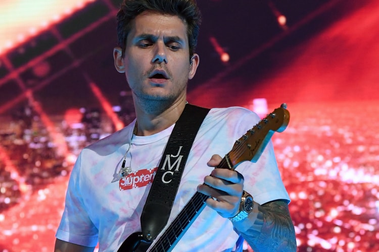 John Mayer Rocking a Tie-Dye Supreme x Louis Vuitton Logo Tee Makes So Much Sense