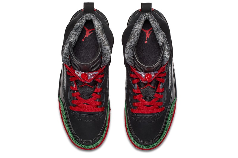 Air Jordan Brand Spiz'ike Spike Lee Red Black Green Shoe Sneaker