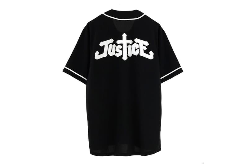 Justice PHIRE WIRE Capsule Collection Collaboration Jacket Baseball Jersey T Shirt Tee Hat Cap Bat Ball Woman Black